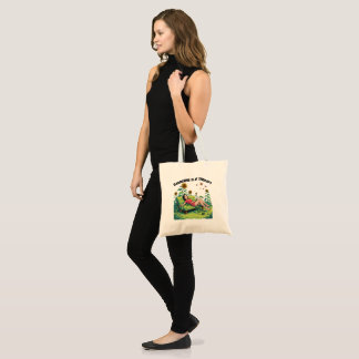 Gardening tote bag - Gardening is my therapy