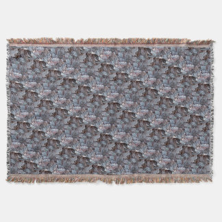 GardenLeavesThrow Blanket