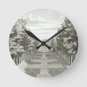 Gardens at Tshehar-Bagh, Isfahan, from' Voyages du Round Clock