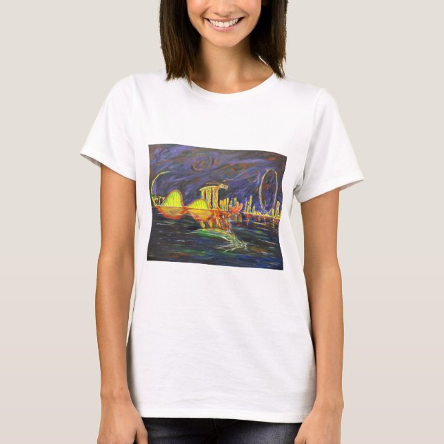 Gardens By The Bay Dragon Singapore T-Shirt (Front)