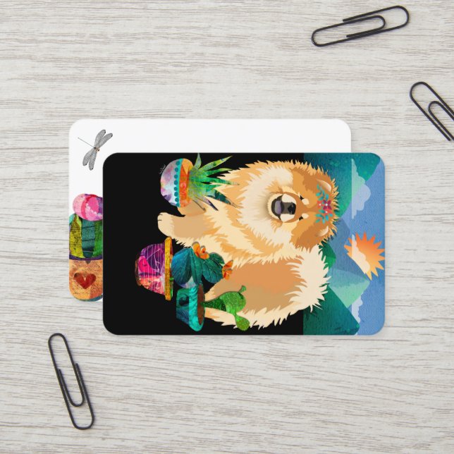 GARDENS MAKE ME SMILE- CUSTOMIZE Business Card (Front/Back In Situ)