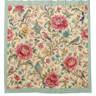 Gardens of Shiraz   Songbirds & Peony Chintz