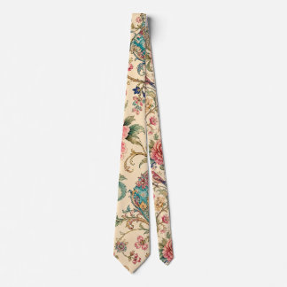 Gardens of Shiraz | Songbirds & Peony Chintz Tie