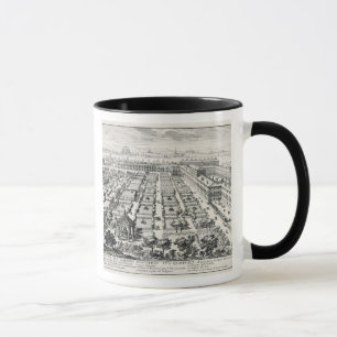 Gardens of the Quirinale, from 'Li Giardini di Rom Mug