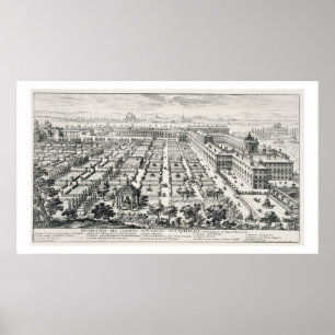 Gardens of the Quirinale, from 'Li Giardini di Rom Poster