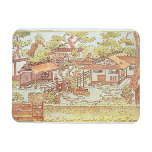 Gardens of Yuan Ming Yuan, Peking, 1783-86 (engrav Magnet