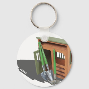GardenShedTools030111 Keychain