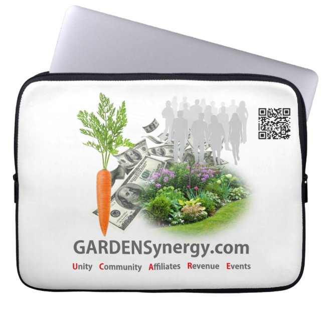 GARDENSynergy - Laptop Sleeve 13" (Front)