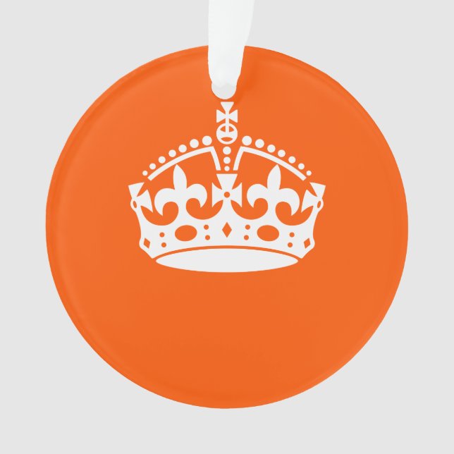 GARDER CALM CROWN sur Orange Personnaliser it (devant)