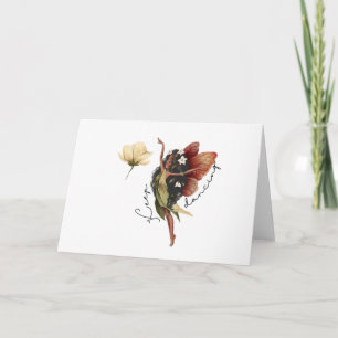 Garder Dancing Fairy Cartes de voeux 