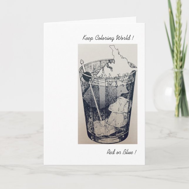 Garder la carte Mondiale de coloration (Devant)