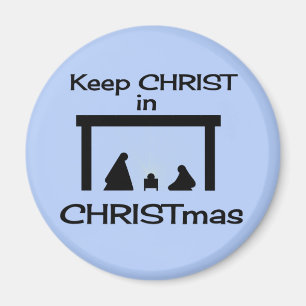 Garder le CHRIST en Magnets CHRISTmas