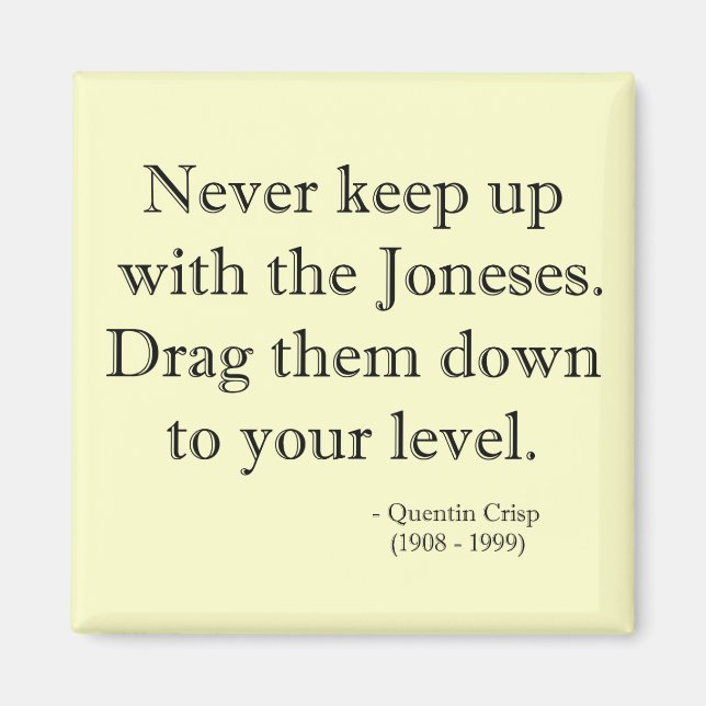 Garder le contact avec The Joneses Magnet (Devant)