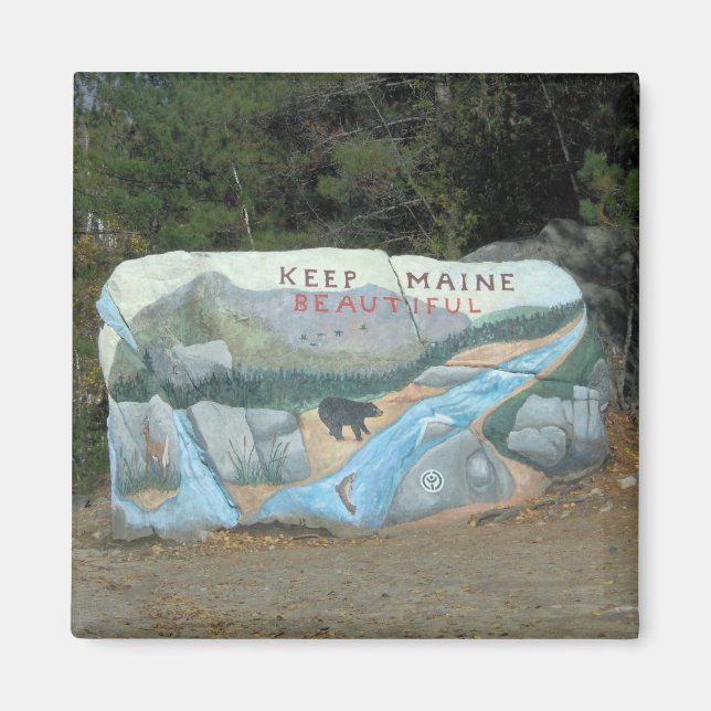 Garder le Maine Magnet magnifique (Devant)