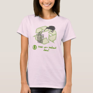 Garder Nouvelle-Zélande Propre Femme T-shirt bio