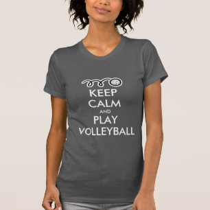 Gardez la parodie de T-shirt du volleyball de