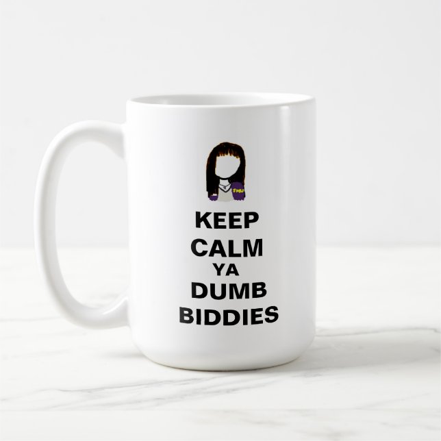 GARDEZ la tasse MUETTE CALME de VIEILLES BONNES (Gauche)