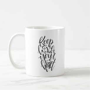 Gardez L'Amour Dans Votre Coeur Mug