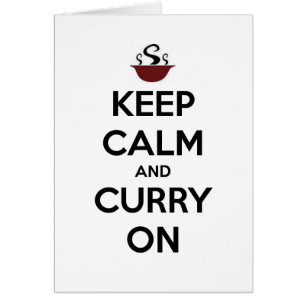 gardez le calme au curry