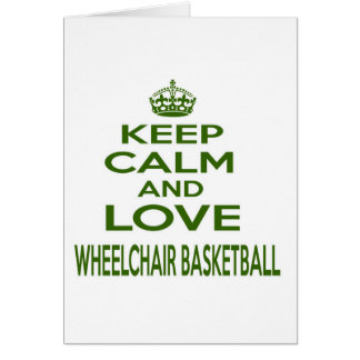 Gardez le calme et aimez le basket-ball de