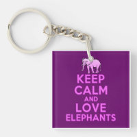 Gardez le calme et aimez les éléphants