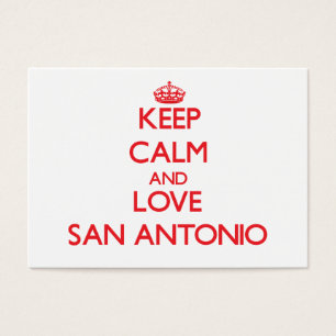 Gardez le calme et aimez San Antonio