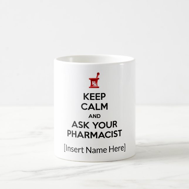 Gardez le calme et demandez votre tasse (Centre)