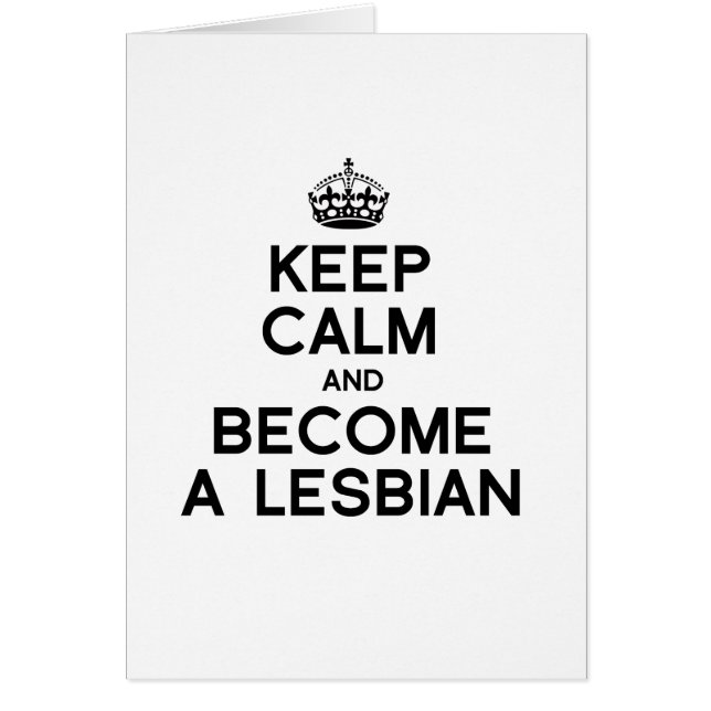 GARDEZ LE CALME ET DEVENEZ UNE LESBIENNE - .PNG (Devant)