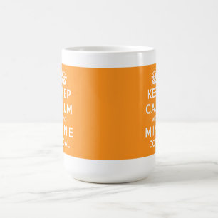 Gardez le calme et extrayez la tasse de charbon -