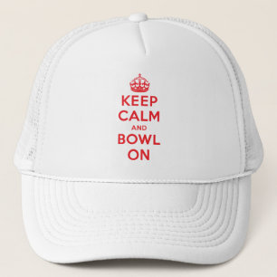 "Gardez le calme et la cuvette sur" le casquette
