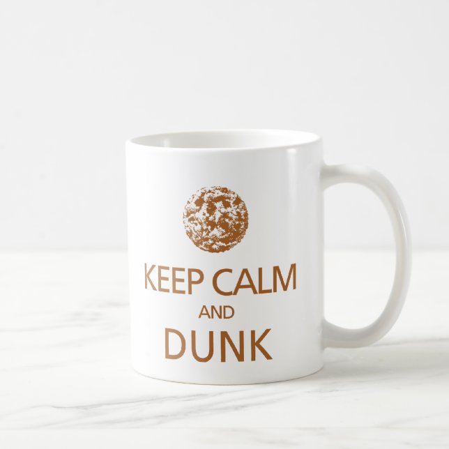 Gardez le calme et la Mug Dunk (Droite)