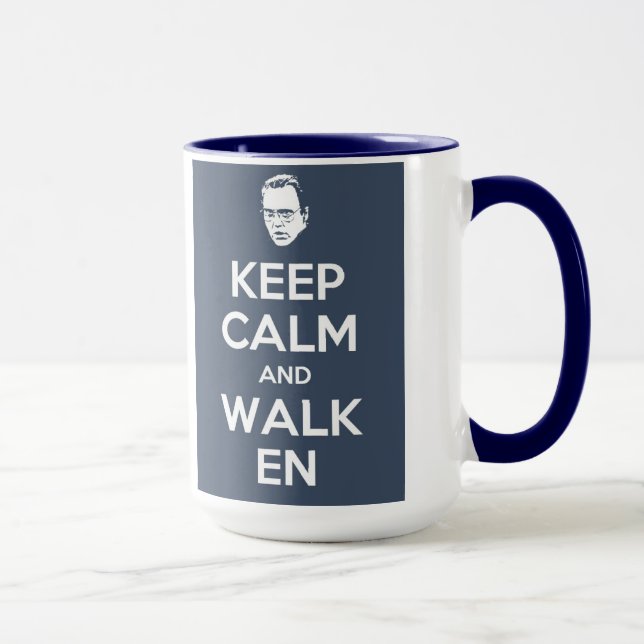 Gardez le calme et la tasse de Walken (Droite)