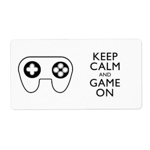 GARDEZ LE CALME ET LE JEU EN MARCHE - Pavé de jeu