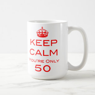 Gardez le calme que vous êtes tasse de seulement