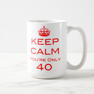 Gardez le calme que vous êtes tasse de seulement