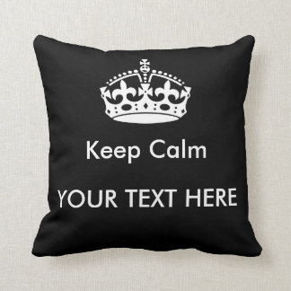 Gardez le coussin fait sur commande calme des