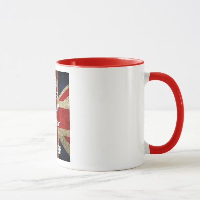 Gardez le Gibraltar calme est tasse britannique (Droite)