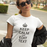 Gardez le Modèle calme - Femme T-shirt blanc