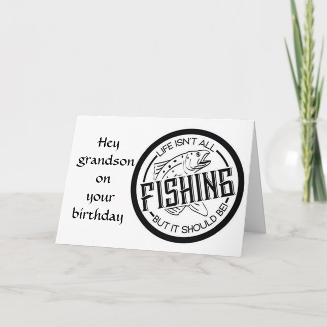 **GARDEZ-LE REEL** SUR LA CARTE D'ANNIVERSAIRE DE  (Devant)
