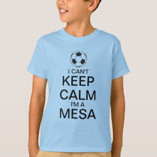 Gardez le T-shirt du football du calme
