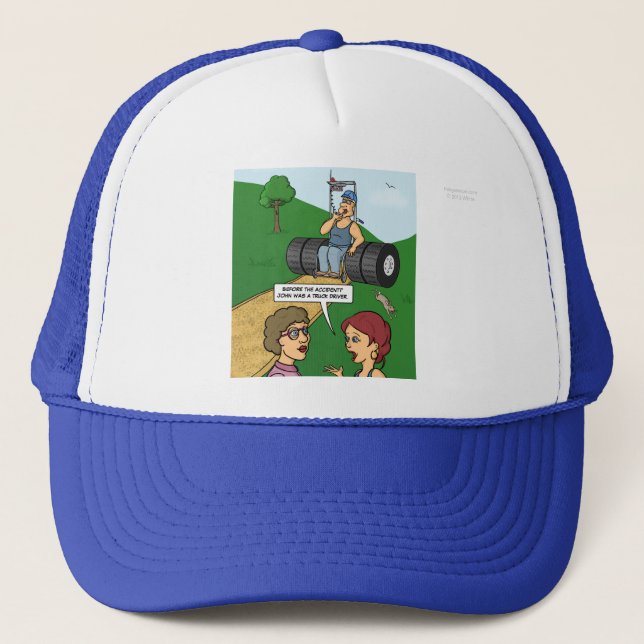 Gardez sur le casquette de Truckin (Devant)