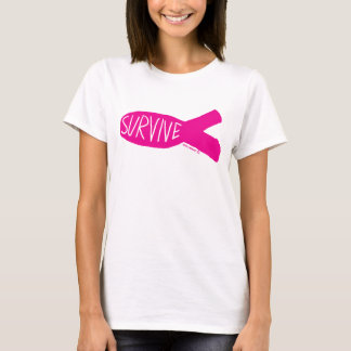 Gardez un sein "pour survivre" au T-shirt