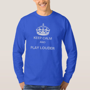 Gardez un T-shirt plus bruyant de calme et de jeu