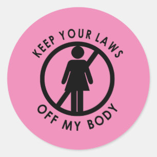 Gardez Vos Lois Hors De Mes Stickers Corporels
