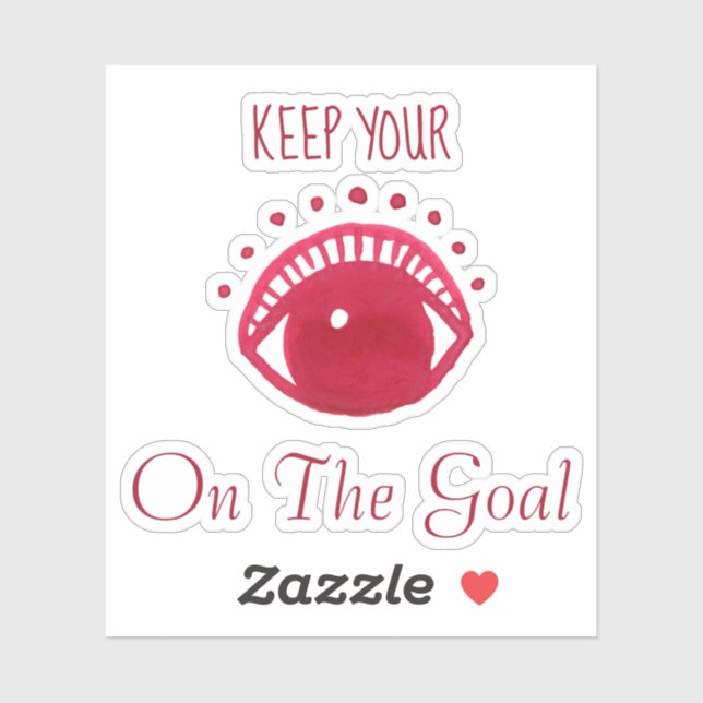 *~* GARDEZ VOTRE OEIL SUR LE Sticker Vinyl BUT (Feuille)