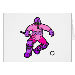 Gardien de but d'hockey de champ