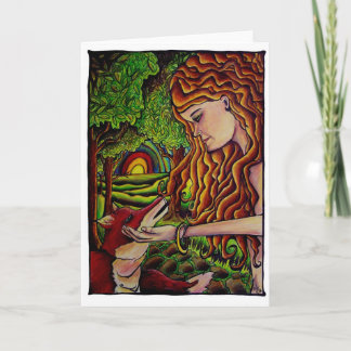 gardien de la carte de renard