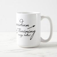 "Gardien tasse creuse déplaisante dans formation"