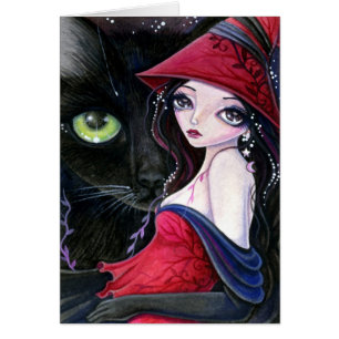 Gardien tendre - carte vierge