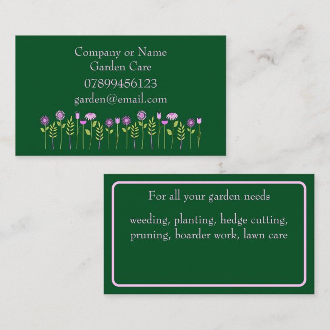 Gardner Business Card (Front/Back)